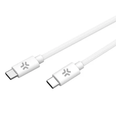 Bild av Celly USBCUSBCCOTTWH USB laddningskabel