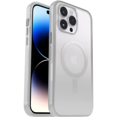 Bild av OtterBox Clear Case Serien med MagSafe för iPhone 14 Pro Max, stötsäker, fallsäker, ultratunt, skyddande skal, testad till militärstandard x2, Gallant