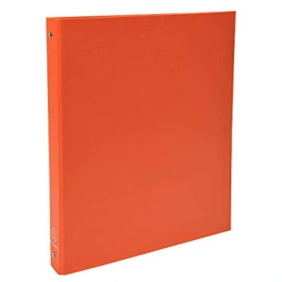 Bild av Exacompta ref. 51374SE kartong med 20 hårda PP pärmar 4 runda ringar diameter 30 mm rygg 40 yttermått: 32 x 26 cm format för arkivering av A4 Färg: orange