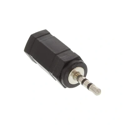 Bild av InLine 99308 ljudadapter, 2,5 mm uttagskontakt till 3,5 uttag, stereo, 1 st