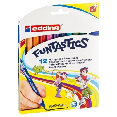 Bild av Tuschpennor Edding 15 Funtastic sorterade färger 12st