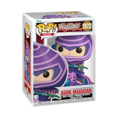 Bild av Funko Pop! Plus Animation: Yu Gi Oh! D Dark Magician (Atk) Samling Vinylfigur Presentidé Officiell Merchandising Leksaker för Barn Och Vuxna Anime Fans