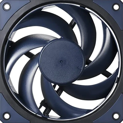 Bild av Cooler Master Mobius 120 Chassifläkt Ringbladsdesign, 2050 RPM (4 Pin PWM), Loop Dynamic Bearing (max. 63.1 CFM, 2.69 mmH2O, 22.6 dBA) Svart