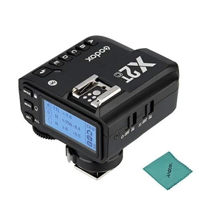 Bild av Godox X2T C E TTL II trådlös blixtavtryckare 1/8000s HSS 2.4G triggersändare kompatibel med Canon DSLR kamera V1 TT685C TT350C V860II TT600 AD200 AD200Pro iPhone X/8/8 Plus
