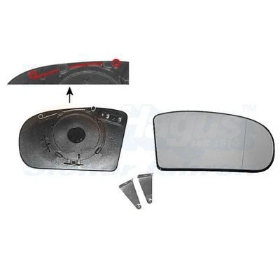Bild av VAN WEZEL 3032838 Miroir De Rétroviseur avec ressort droit MERCEDES BENZ: Classe C Coupe, Berline, E Berline