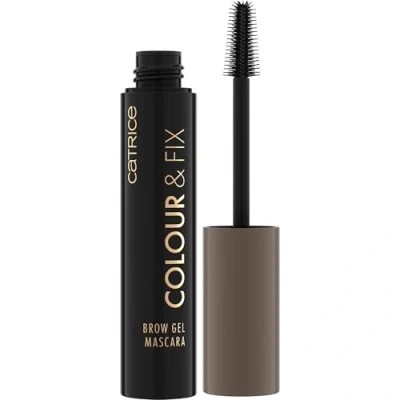 Bild av Catrice Colour &amp; Fix Brow Gel Mascara, ögonbrynsgel, nr 030, brun, långvarig, definierande, fixerande, vegan, utan mikroplastiska partiklar, nanopartiklar fri, parfym, 1 pack (5 ml)