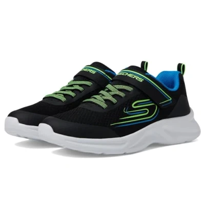 Bild av Skechers Performance Dynamatic Sneakers för barn, Storlek: 32, Black/blue/lime Textil/syntet