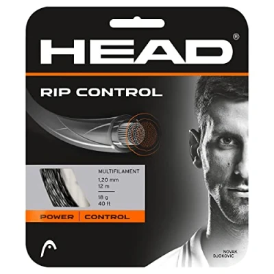 Bild av HEAD Huvud unisexset Rip Control 05/06 racket sträng flerfärgad/NT, storlek 16 Multi colour/Black