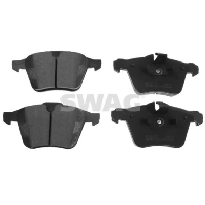 Bild av SWAG 15 11 6374 Jeu de plaquettes frein Essieu avant préparé pour indicateur d&#039;usure avec clip piston JAGUAR: XF Berline, S Type, XJ Berline