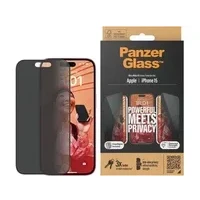 Bild av PanzerGlass Privacy Screen Protector iPhone 15 Ultra Wide Fit w. EasyAligner