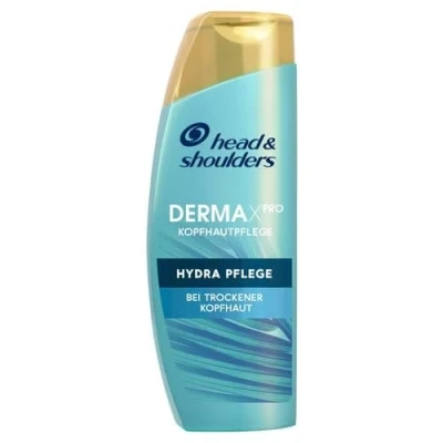 Bild av Head &amp; Shoulders DERMAXPRO Hydra vård anti mjäll schampo och hårbottenvård för torr hårbotten med kokosmjölk, aktiv aloe E vitamin dermatologiskt testad 250 ml