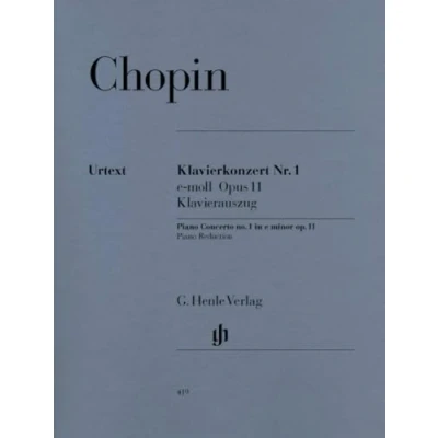 Bild av Frederic chopin : concerto pour Piano n 1 en mi mineur op. 11 reduction 2 pianos: Instrumentation: Pianos, 4 hands, Concertos