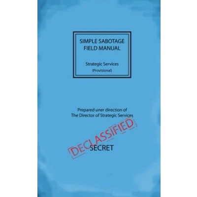 Bild av Simple Sabotage Field Manual