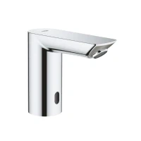 Bild av Grohe Bau Cosmopolitan E, Tvättställsblandare beröringsfri infraröd elektronik utan temperaturreglering, Krom