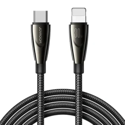 Bild av Joyroom SA31 CL3 Pioneer Series Laddningsdata Typ C till Lightning kabel 30 W, 1,2 m Svart