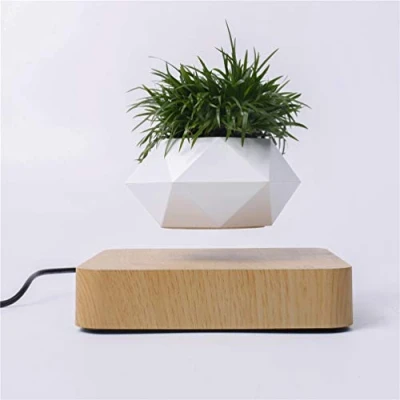 Bild av Kiko ershaa levitation växt kruka flytande luft bonsai upphängning blomkruka planterare för skrivbordsdekoration