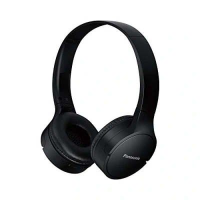 Bild av Panasonic RB HF420B Bluetooth hörlurar On Ear, snabbladdare, upp till 50 h batteritid, lätta och bekväma med röststyrning i svart