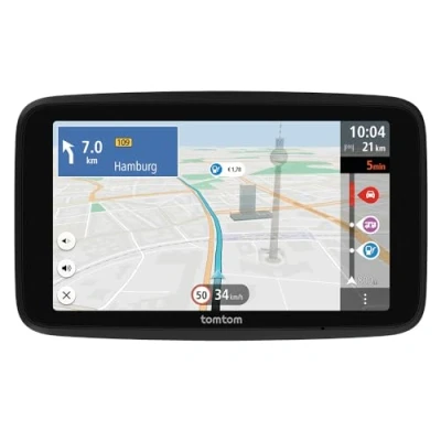 Bild av TomTom GO Camper Tour, Bulgariska, CAT, Kroatiska, Tjeckiska, Danska, Tyska, Nederländska, Engelska, Spanska, Estniska,..., 6 månad (er), Hela Europa, 2D/3D, 15,2 cm (6), 1280 x 720 pixlar