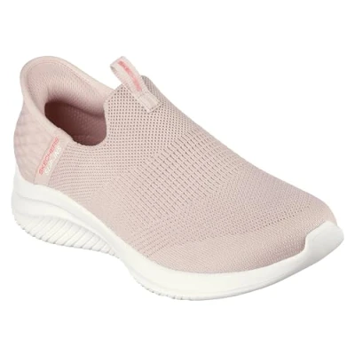 Bild av Skechers dam Ultra Flex 3.0 mysig strimma, Ros stickad trim, 35 EU