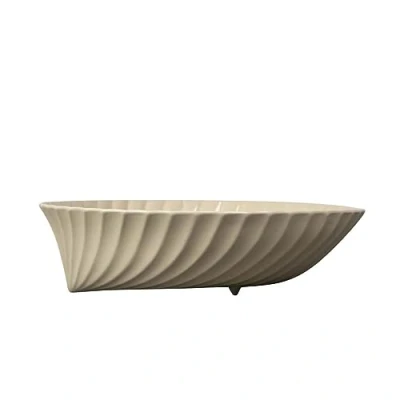 Bild av Byon Bowl Frances L Skål Beige W29 x L28 H8 cm