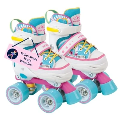 Bild av Hudora Adjustable Roller Skates Skate Wonders size 32 35