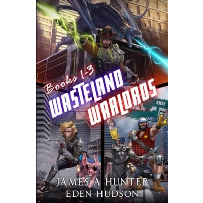 Bild av Wasteland Warlords Omnibus (Books 1 3): A Post Apocalyptic LitRPG Adventure