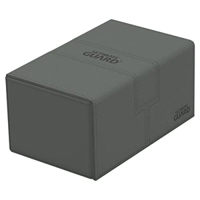 Bild av Ultimate Guard UGD011241 Twin Flip`n`Bricka 160+ XenoSkin Monocolor grå kortlåda