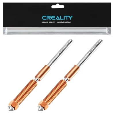 Bild av Creality Officiellt K1C munstycke 0,4 mm, Quick Swap 3D skrivarmunstycke, slutare 3 V3 kopparlegering och härdat stålmunstycke för K1C, Ender V3, Plus skrivare (2