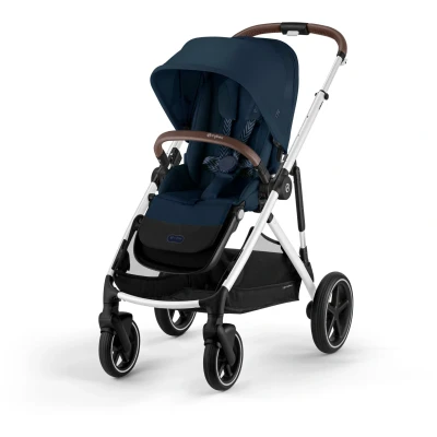 Bild av Cybex GAZELLE S Syskonvagn, Ocean Blue/Silver