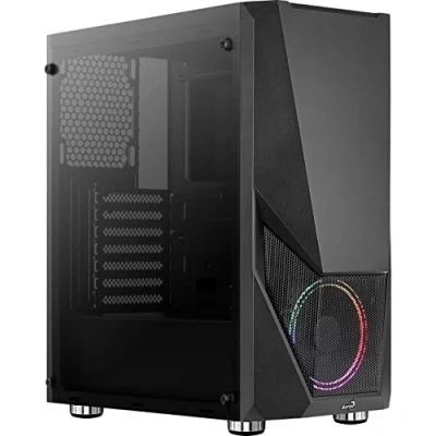 Bild av AeroCool Zauron Tempered Glass Edition MDT ATX Chassi Tower Svart