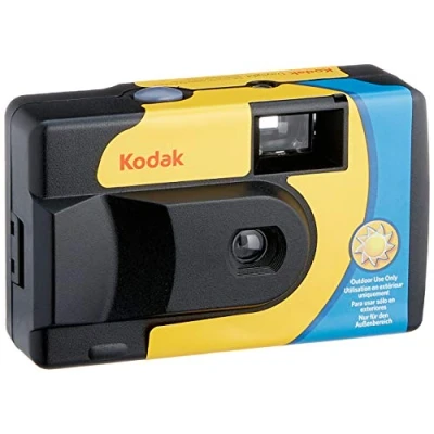 Bild av Kodak SUC Daylight 39 800ISO engångskamera, gul/blå