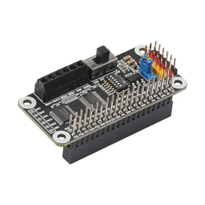 Bild av SEENGREAT Motor Servo Driver Module PCA9685 TB6612 dubbla chips för Raspberry Pi Zero/Zero W/Zero WH/2B 3B/3B+/4B 16PWM utgång separat strömbrytare I2C Address inställning DIP omkopplare
