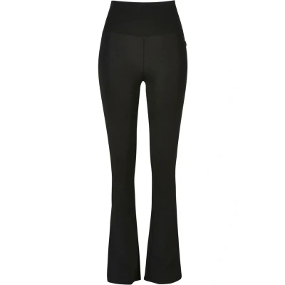 Bild av Urban Classics Dam Organic Stretch Jersey Bootcut TB5013 Yogabyxor, Svart, XS
