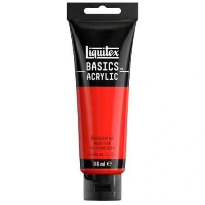 Bild av Basics 118ml Fluorecent Red 983