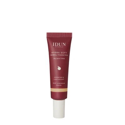 Bild av IDUN Minerals Hydra Soft Mineral Foundation Svea Medium warm 30 ml