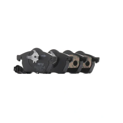 Bild av MEYLE 025 233 9219/W Jeu de plaquettes frein ORIGINAL Quality Essieu avant contact signal d&#039;usure inclus avec tôle anti bruit VOLKSWAGEN: Golf 4
