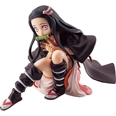 Bild av Banpresto BP60201 Ichibansho figur Nezuko Kamado Demon Slayer, 10 cm, flerfärgad