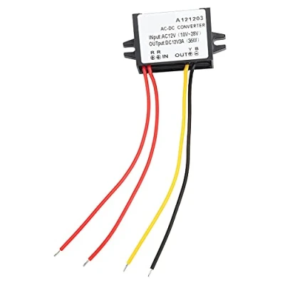 Bild av AC 10 28V till DC 12V Buck Converter Steg ner strömförsörjningsmodul för bilskärm och övervakningskamera, etc (3A)