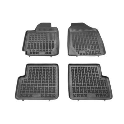 Bild av REZAW PLAST 201419 Ensemble de tapis sol Caoutchouc avant et arrière 4 noir Sur mesure TOYOTA: Corolla IX Berline, 3/5 portes