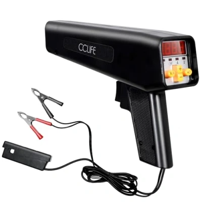 Bild av CCLIFE Tändningspistol, stroboskoplampa, digital display, blixtpistol, tändning, 1016 V, 10 W