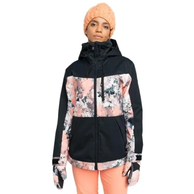Bild av Roxy Presence Parka Jacket Snowboardjacka, Storlek: Medium, Peach pink dreamy picture
