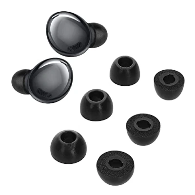 Bild av kwmobile 6 x ersättning In Ear hörlurar kompatibla med Samsung Galaxy Buds Pro 3 storlekar kuddar öronproppar svart