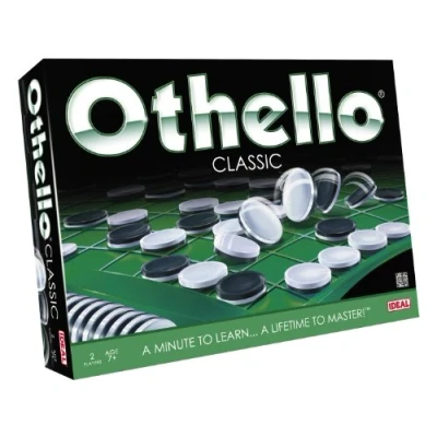 Bild av IDEAL, Othello Classic Game: a minute to learn… lifetime master!, Family Strategy Game, For 2 Players, Ages 7+