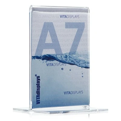 Bild av DIN A3 reklamtillverkare/T stativ/T monter 10 pack A7 transparent