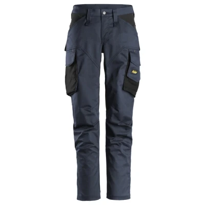 Bild av Snickers Workwear 6703 AllroundWork Arbetsbyxa stretch, dam, Marinblå/Svart