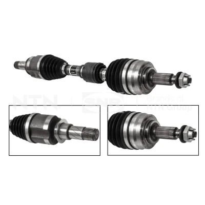 Bild av SNR DK55.283 Drivaxel RENAULT: Clio V Hatchback (BF) 1.3 TCe 130 2019