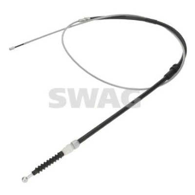 Bild av SWAG 33 11 0908 Handbromsvajer vänster bak, till höger bak 2030mm VOLKSWAGEN: Caddy 3, 3