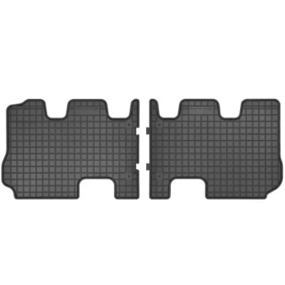 Bild av FROGUM 546528 Ensemble de tapis sol Caoutchouc arrière 2 noir Sur mesure HYUNDAI: SANTA FE 3