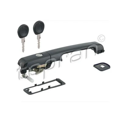 Bild av TOPRAN 108 485 Poignée de Porte avant droite, extérieur avec cylindre fermeture joints VOLKSWAGEN: Passat B3/B4 Berline, Break