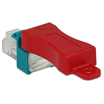 Bild av Delock nätverk RJ45 Secure Clip Plug Set 6 stycken
